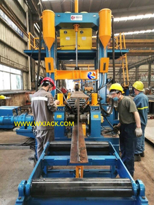 ZHJ8015 H Beam Assembly Weld Straighten Integral Machine for Steel Structure