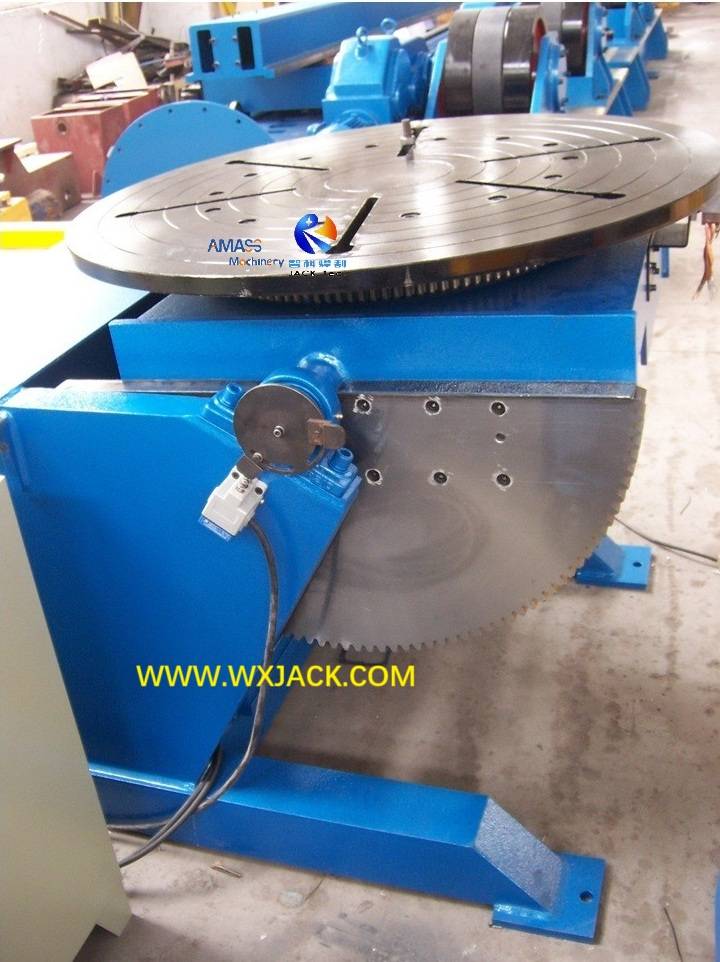 Variable Diameter And Weight Shell Flange Welding Turning Table Positioner
