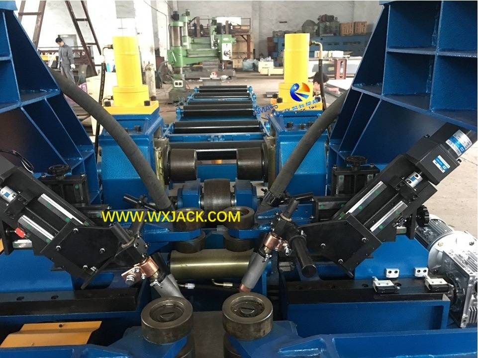 Friendly Operation Pull Through I H Beam Welder for Fabrication