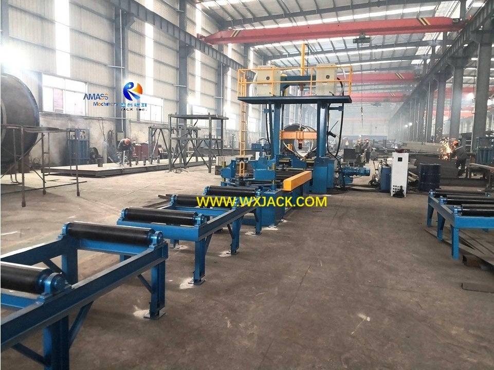 Z20 Self Alignment H Beam Assembly Machine with Automated Tack Welding