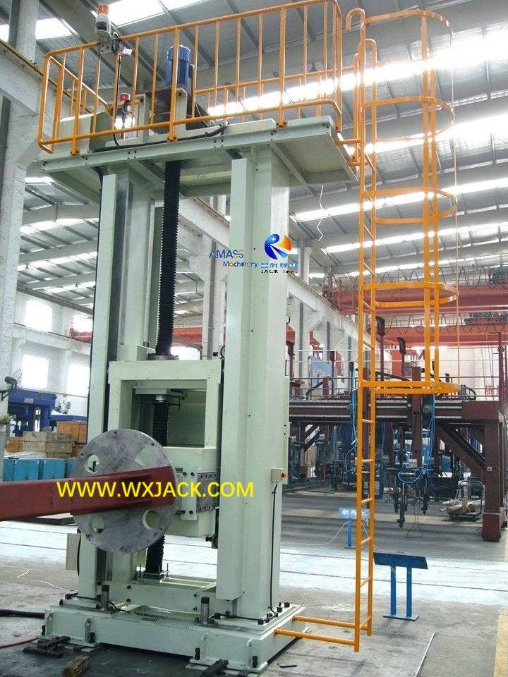 L Type Elevating And Revolving Servo Drive Welding Positioner