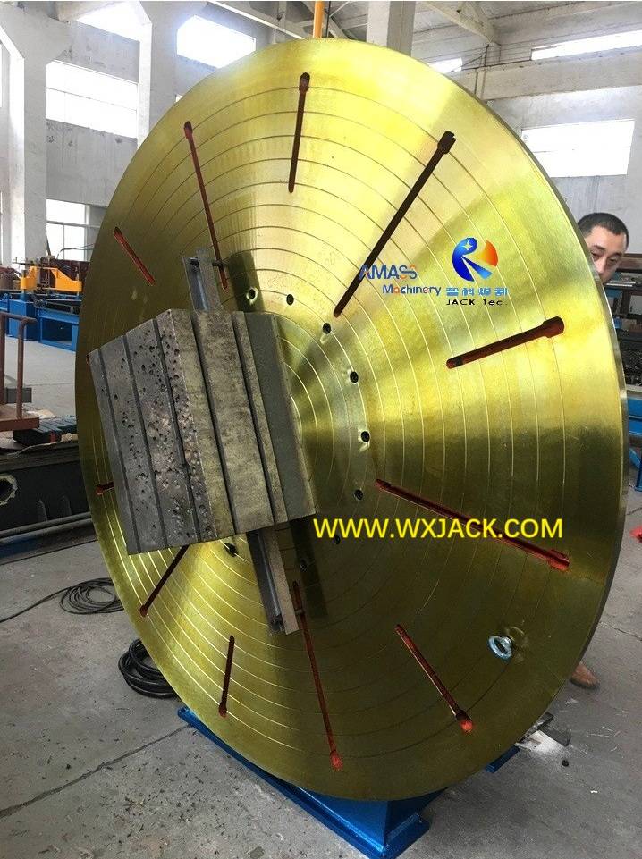 Splitting And Freestyle Installation Double Work Table Welding Positioner