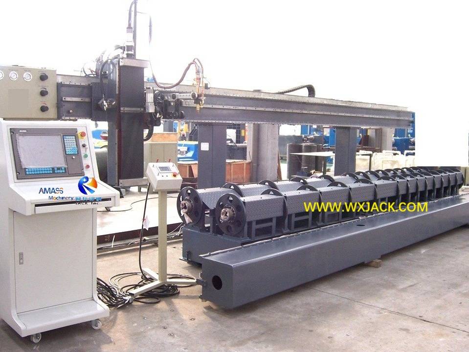 6-Axis 1400/6 Flame And Plasma Automatic CNC Pipe Cutting Machine