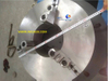 Chuck Claw Fixture Φ600mm CNC Pipe Intersection Cutting Machine