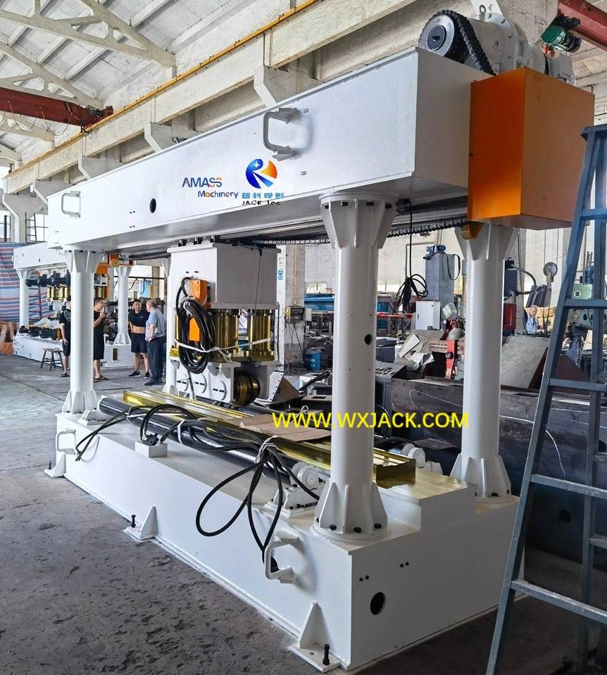 JF16 Sheet Metal Steel Plate Butt Welding Seam Straightening Machine