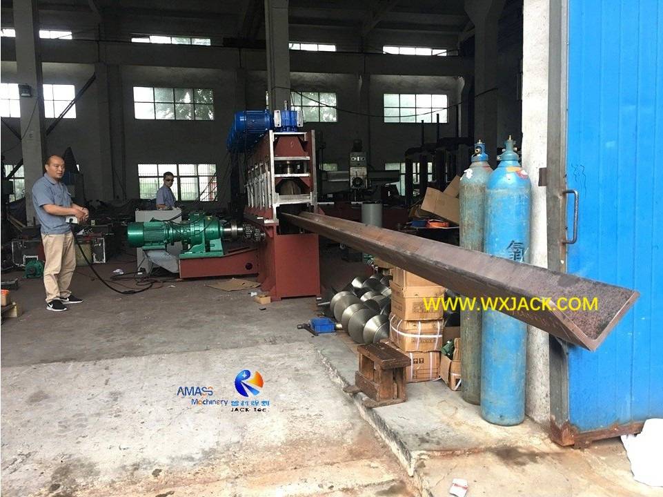 High Power Motor Drive ASM160 and ASM200 Rolled Angle Straightening Machine
