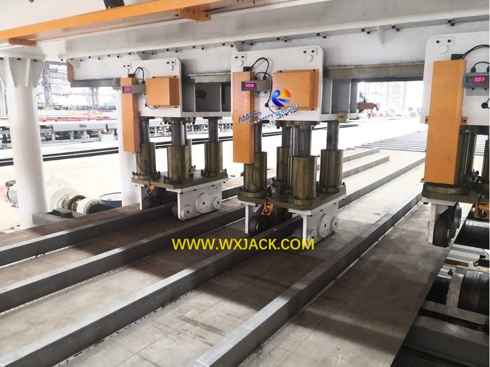 J16 Reinforced Angle Stiffener Plate Straightening Machine for Shipbuilding