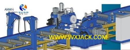 Fig8 H Beam Flange Edge Deburring and Rounding Machine 7