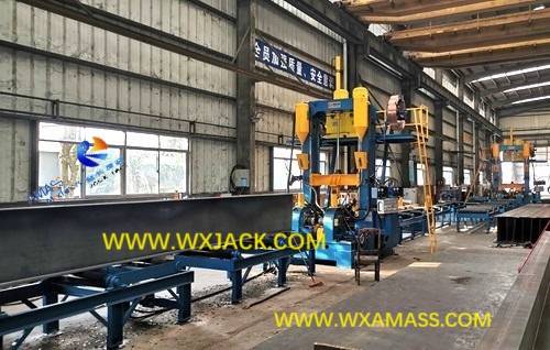 Fig3 H Beam Steel Structure Fabrication Machine 26