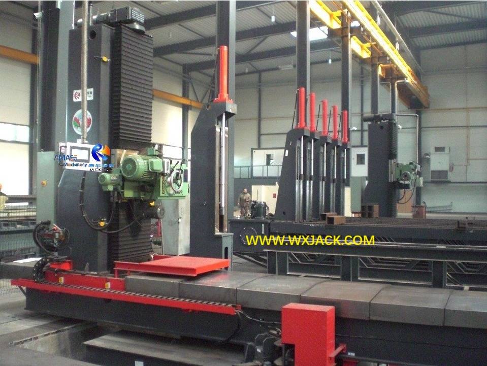 DX-series CNC H Beam End Face Milling Machine