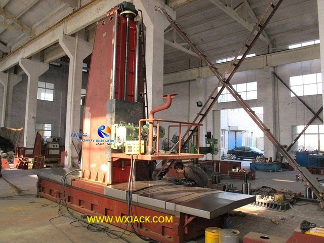 2 Steel Structure BOX H Beam End Face Milling Machine 45