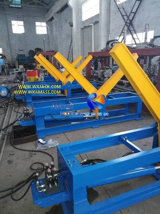 Fixed Type High Speed Steel Hydraulic 180° Flipping Equipment