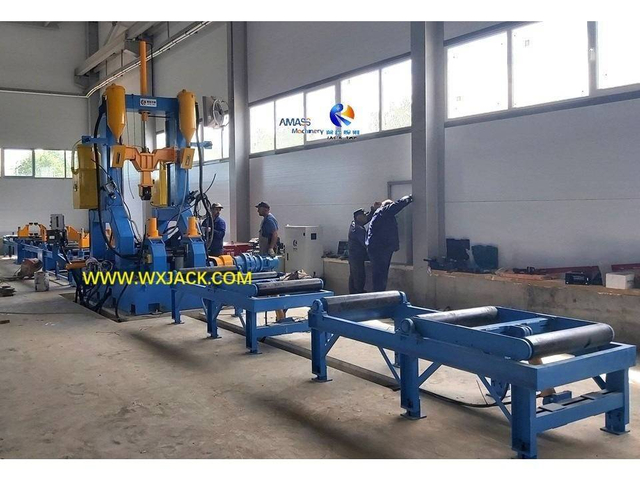 6 3 in 1 Vertical H Beam Welding Machine 58