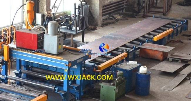 Fig1 Steel Plate Butt Joint Welding Machine 8