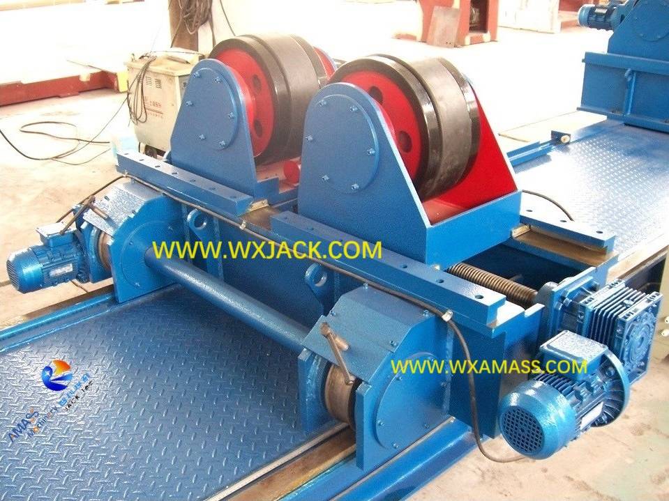 Moving Leadscrew Adjusting Welding Turning Roller