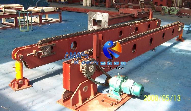 Fig2 Plate Chain type Steel Conveyor