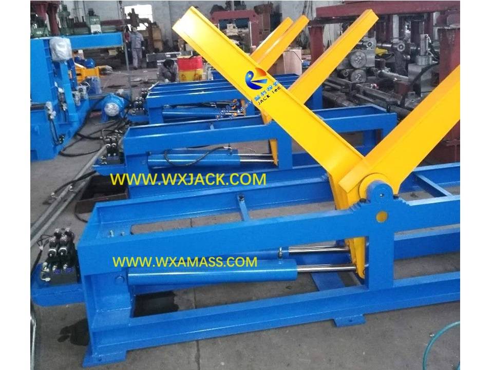 60° Steel Structure Overturning Equipment Turntable