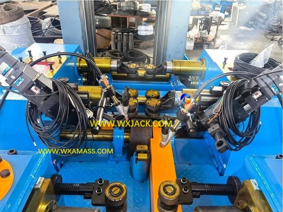 Cylinder And Motor Drive PHJ18 H Beam Assembly Welding Straightening Machine