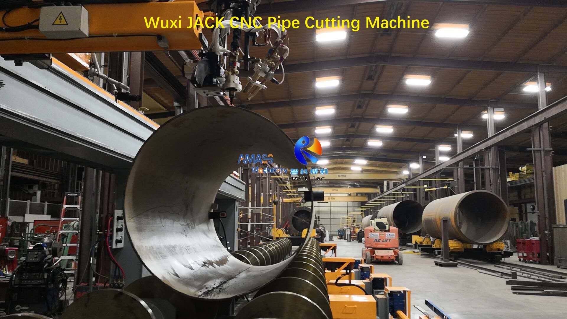 Video of CNC Pipe Cutting Machine Wuxi JACK and Wuxi AMASS