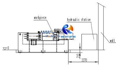 Fig4 Lengthwise H Beam Straightening Machine