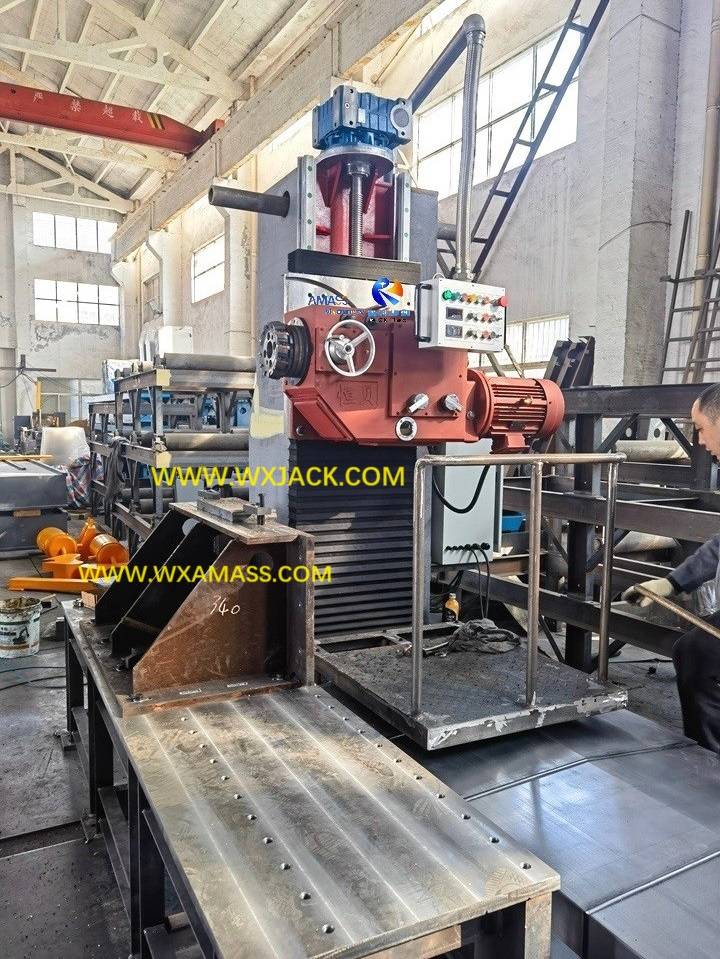 DX0815 Metal Structure Flange Milling Machine with Special Fixture