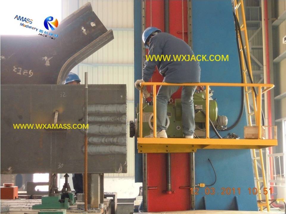 DX3535 CNC H Beam End Facing Machine for Special Shape Steel Structure