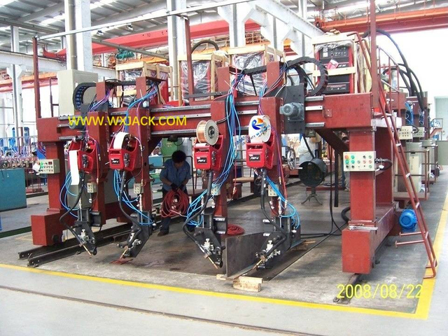 8 T Beam Stiffener Welding Machine