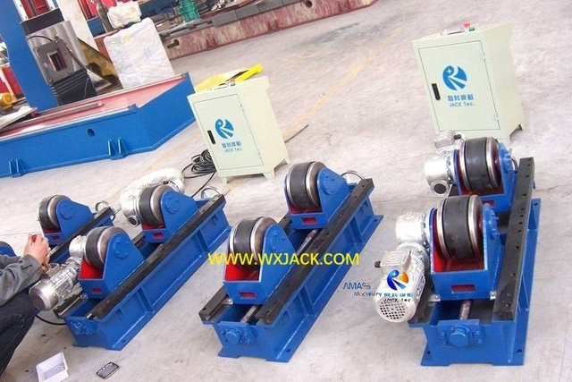 4 Leadscrew Adjust Welding Rotator Roller Bed Turning Roll 4B 100_8599