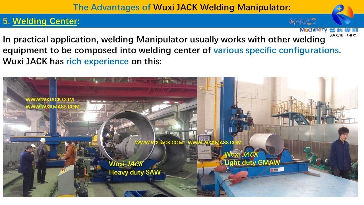 幻灯片8- Welding Center Welding Manipulator
