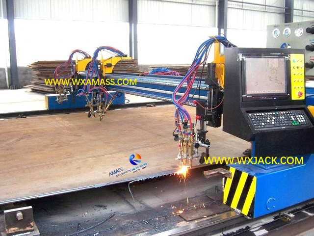 4 CNC Oxygen Fuel Triple Cutting Machine 10- 100_8376