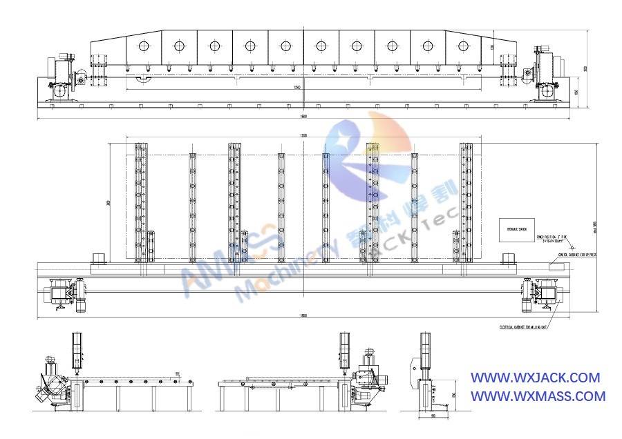 Large Edge Milling Machine