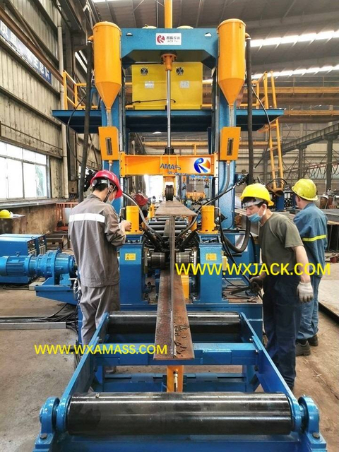 ZHJ8015 H Beam Assembly Weld Straighten Integral Machine for Steel Structure