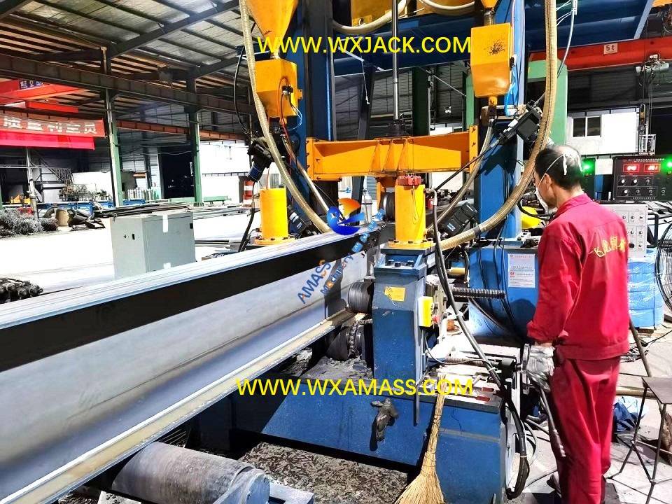 Triple Use ZHJ8018 Beam Welding Machine for Structure Member Production