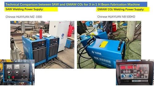 Fig20 H Beam 3 in 1 Assembly Weld Straighten Machine S5