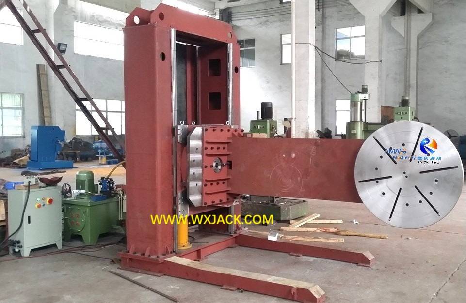 L Type Elevating And Revolving Servo Drive Welding Positioner
