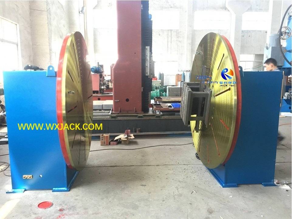 Splitting And Freestyle Installation Double Work Table Welding Positioner