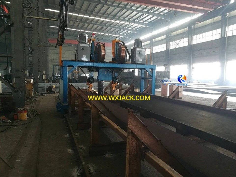 Center Control LHA55Z Gantry Type H Beam Welding Machine