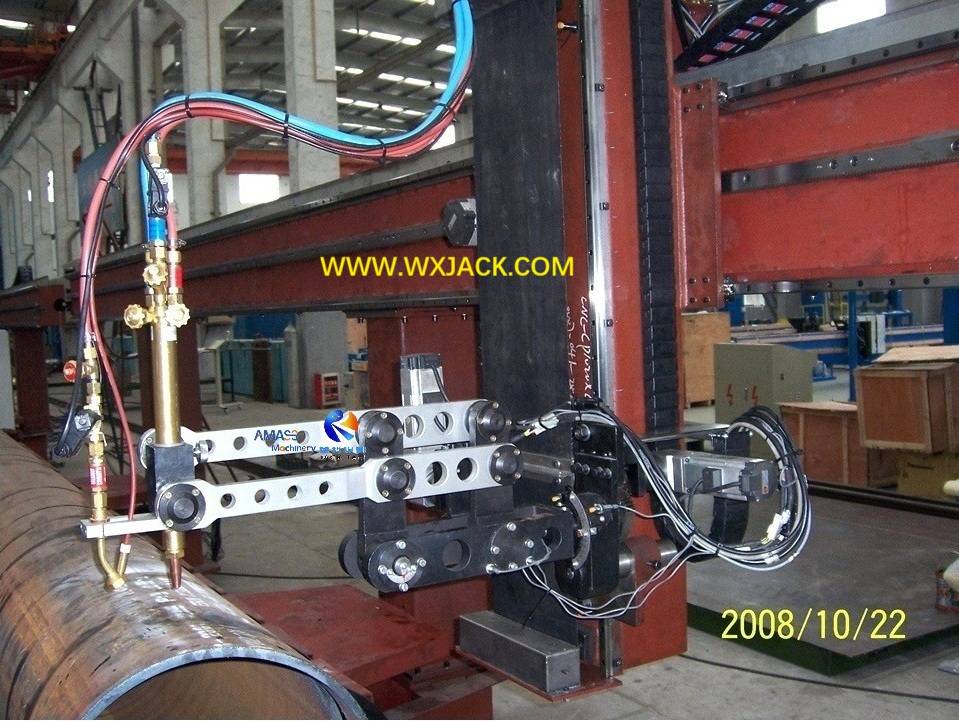 5-Axis 600/9 Flame And Plasma Automated CNC Pipe Cutting Machine