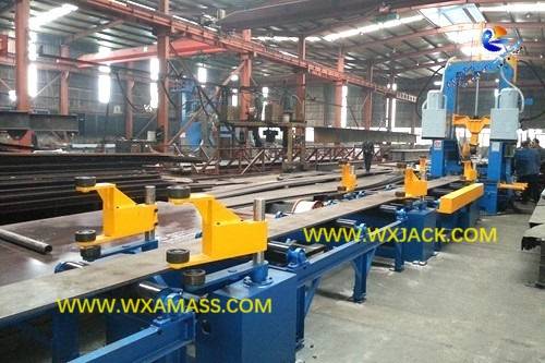 Fig6 Steel Structure H Beam Fabrication Machine 61