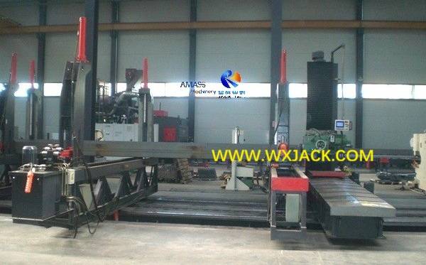 Fig5 BOX H Beam End Face Milling Machine with CNC 135