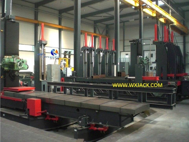 8 BOX H Beam End Face Milling Machine with CNC 129