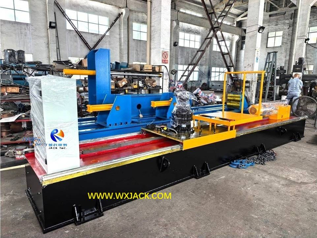 9 Large Steel Structure BOX H Beam Pipe End Face Milling Machine 228