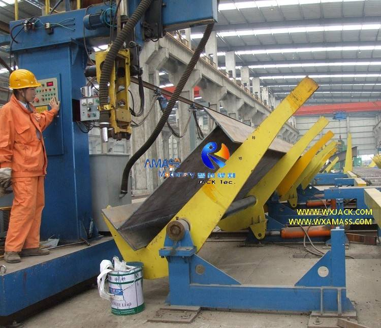 Flip Angle Adjustable Hydraulic 60° Flipping Equipment for Steel