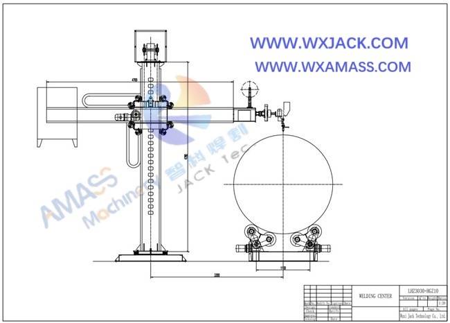 Fig1 Welding Column and Boom Welding Manipulator