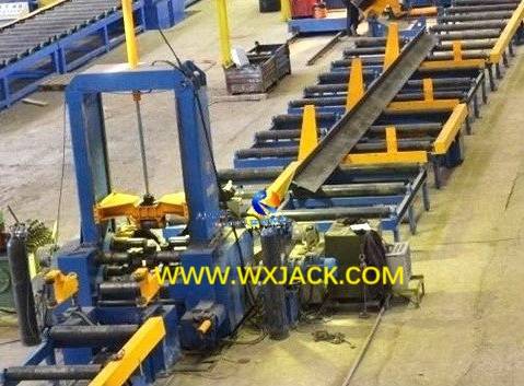 Fig1 Hydraulic Steel Structure H Beam Flipping Rack Equipment DSC_0438