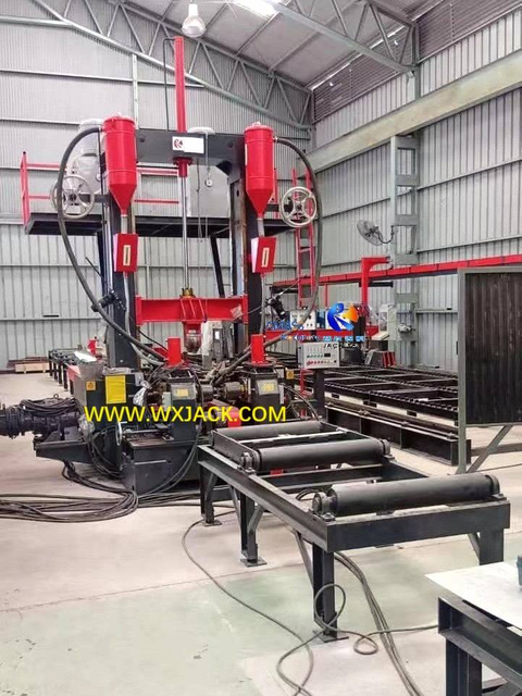 9 3 in 1 H Beam Assembly Welding Straightening Machine 67