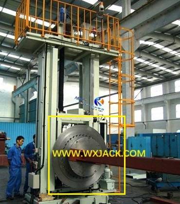 Fig2 Elevating and Revolving Welding Positioner 1