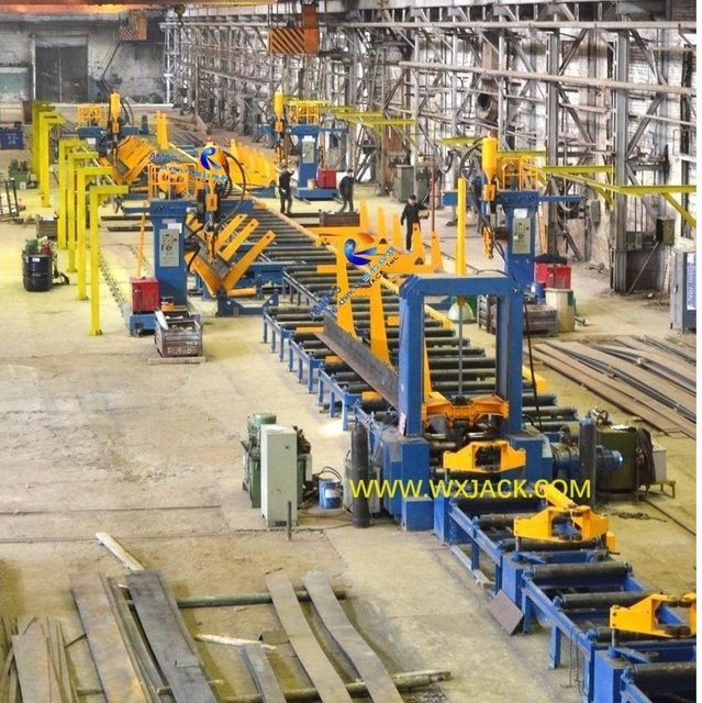 12 Automatic H Beam Welding Production Line 1