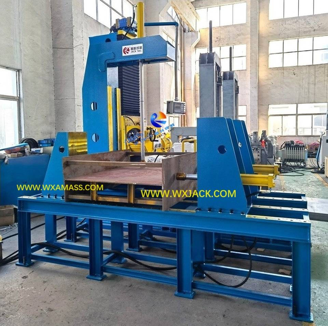 Multi-Function Inverter Or CNC Control Steel Structure Beam End Face Milling Machine