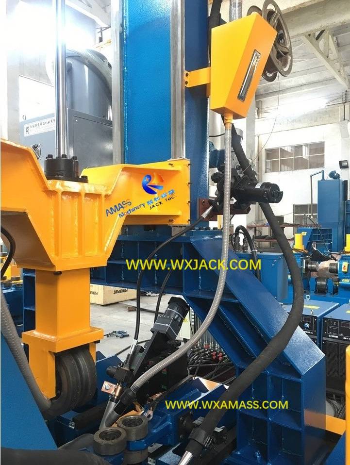 Fit Up Full PHJ ZHJ H Beam Assembly Welding Straightening Integral Machine